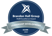 Silver Brandon Hall award for best unique or innovative leadership program 2023